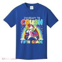 Im Ready To Crush Fifth Grade Unicorn Back To School Gift Cool Gift Kids T-Shirt thumb 0