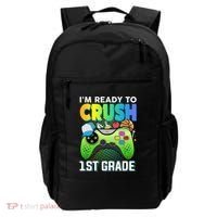 Im Ready To Crush 1st Grade Back To School Video Game Boy Gift Backpack thumb 0