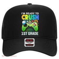 Im Ready To Crush 1st Grade Back To School Video Game Boy Gift Hat thumb 0