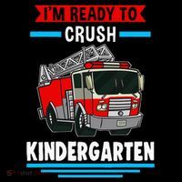 I'm ready to crush kindergarten Firefighter Women's Hoodie thumb 2