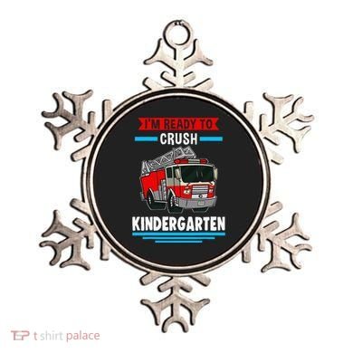 I'm ready to crush kindergarten Firefighter Ornament