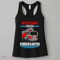 I'm ready to crush kindergarten Firefighter Women's Tank Top thumb 3