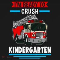 I'm ready to crush kindergarten Firefighter Women's Tank Top thumb 5