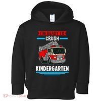 I'm ready to crush kindergarten Firefighter Toddler Hoodie thumb 0