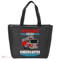 I'm ready to crush kindergarten Firefighter Tote Bag thumb 0