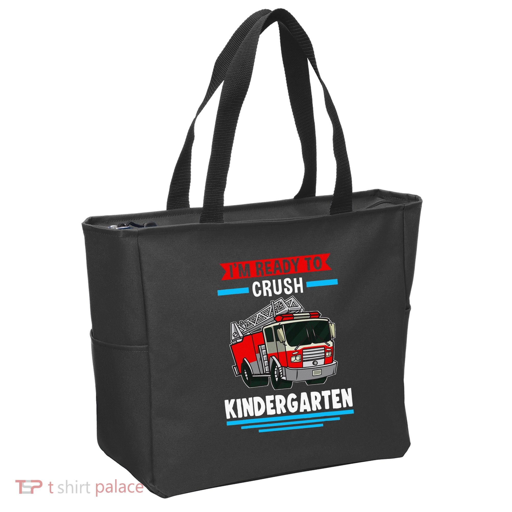 I'm ready to crush kindergarten Firefighter Tote Bag