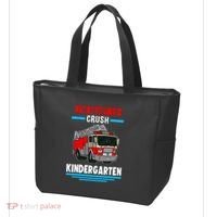 I'm ready to crush kindergarten Firefighter Tote Bag thumb 3