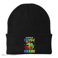 I'm Ready To Crush 3rd Grade Dinosaur Back To School Beanie thumb 0