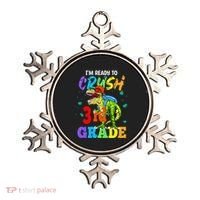 I'm Ready To Crush 3rd Grade Dinosaur Back To School Ornament thumb 0