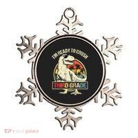 I'm Ready To Crush 3rd Grade Dinosaur T Rex Back To School Ornament thumb 0