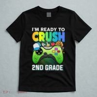 Im Ready To Crush 2nd Grade Back To School Video Game Boy Gift T-Shirt thumb 5