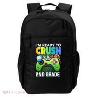Im Ready To Crush 2nd Grade Back To School Video Game Boy Gift Backpack thumb 0