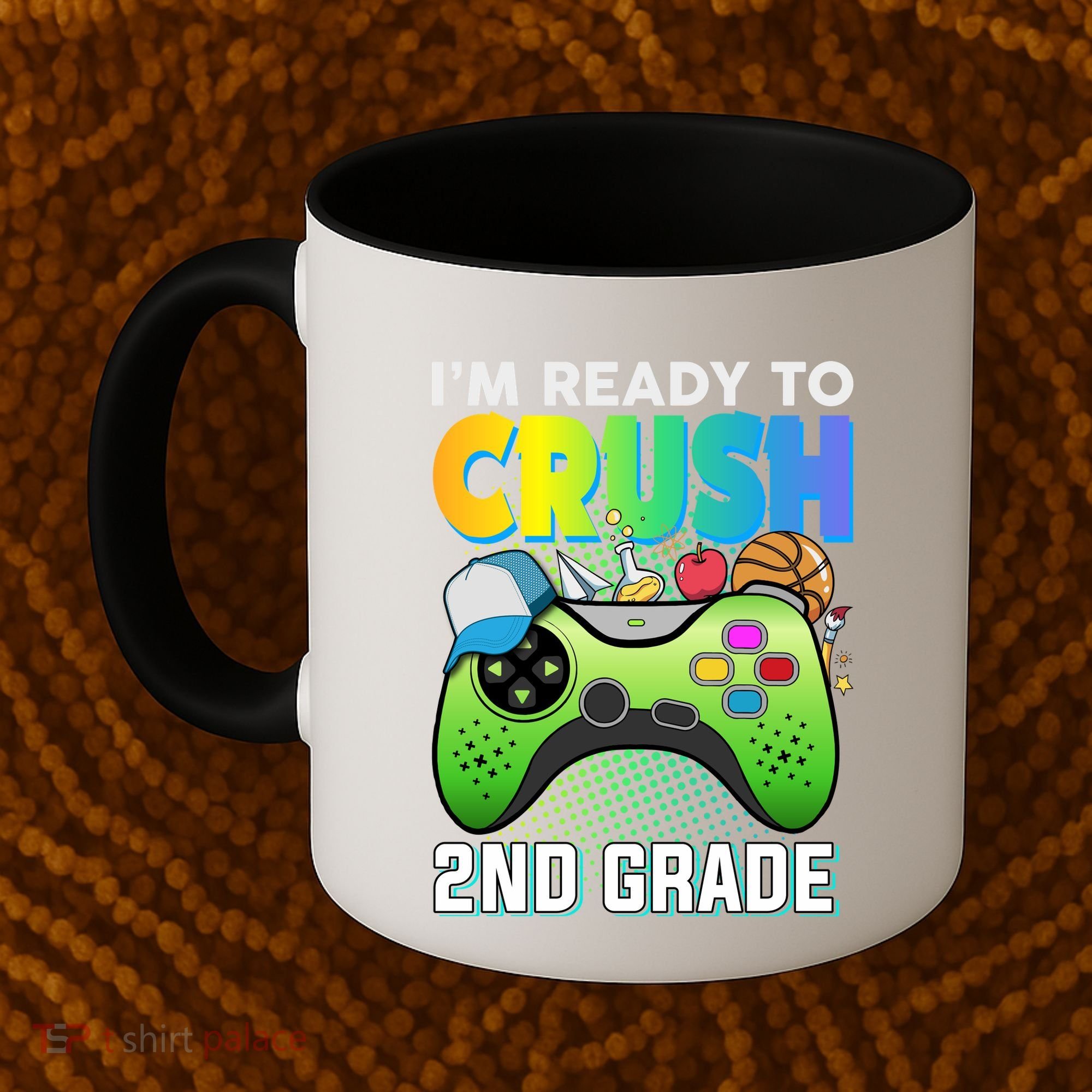 Im Ready To Crush 2nd Grade Back To School Video Game Boy Gift Coffee Mug
