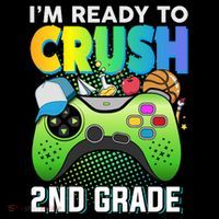 Im Ready To Crush 2nd Grade Back To School Video Game Boy Gift Coffee Mug thumb 5