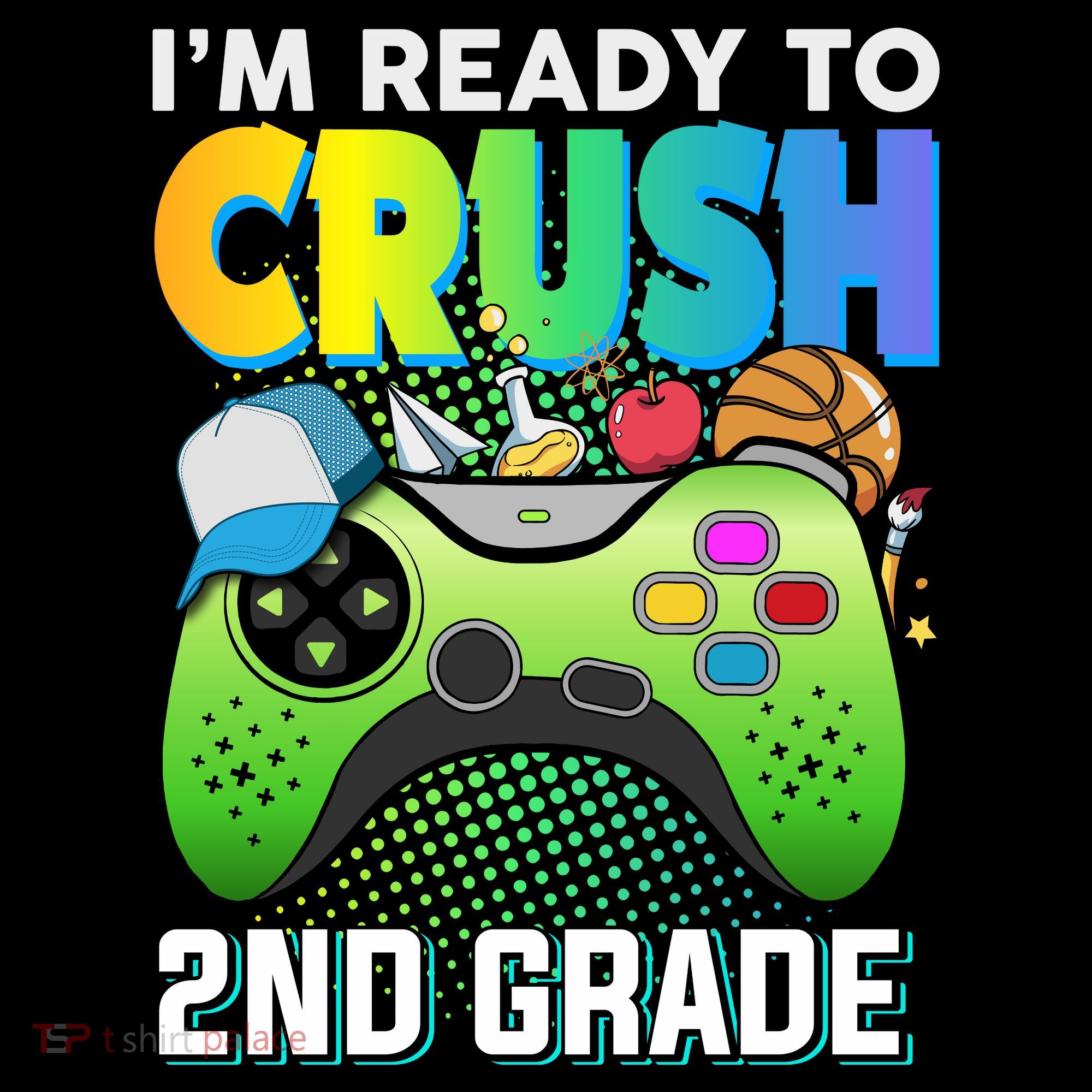 Im Ready To Crush 2nd Grade Back To School Video Game Boy Gift Coffee Mug