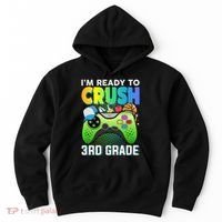 Im Ready To Crush 3rd Grade Back To School Video Game Boy Gift Hoodie thumb 0