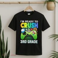 Im Ready To Crush 3rd Grade Back To School Video Game Boy Gift T-Shirt thumb 2