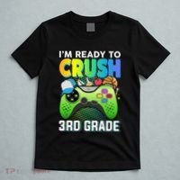 Im Ready To Crush 3rd Grade Back To School Video Game Boy Gift T-Shirt thumb 5