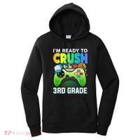 Im Ready To Crush 3rd Grade Back To School Video Game Boy Gift Women's Hoodie thumb 0