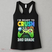 Im Ready To Crush 3rd Grade Back To School Video Game Boy Gift Women's Tank Top thumb 3