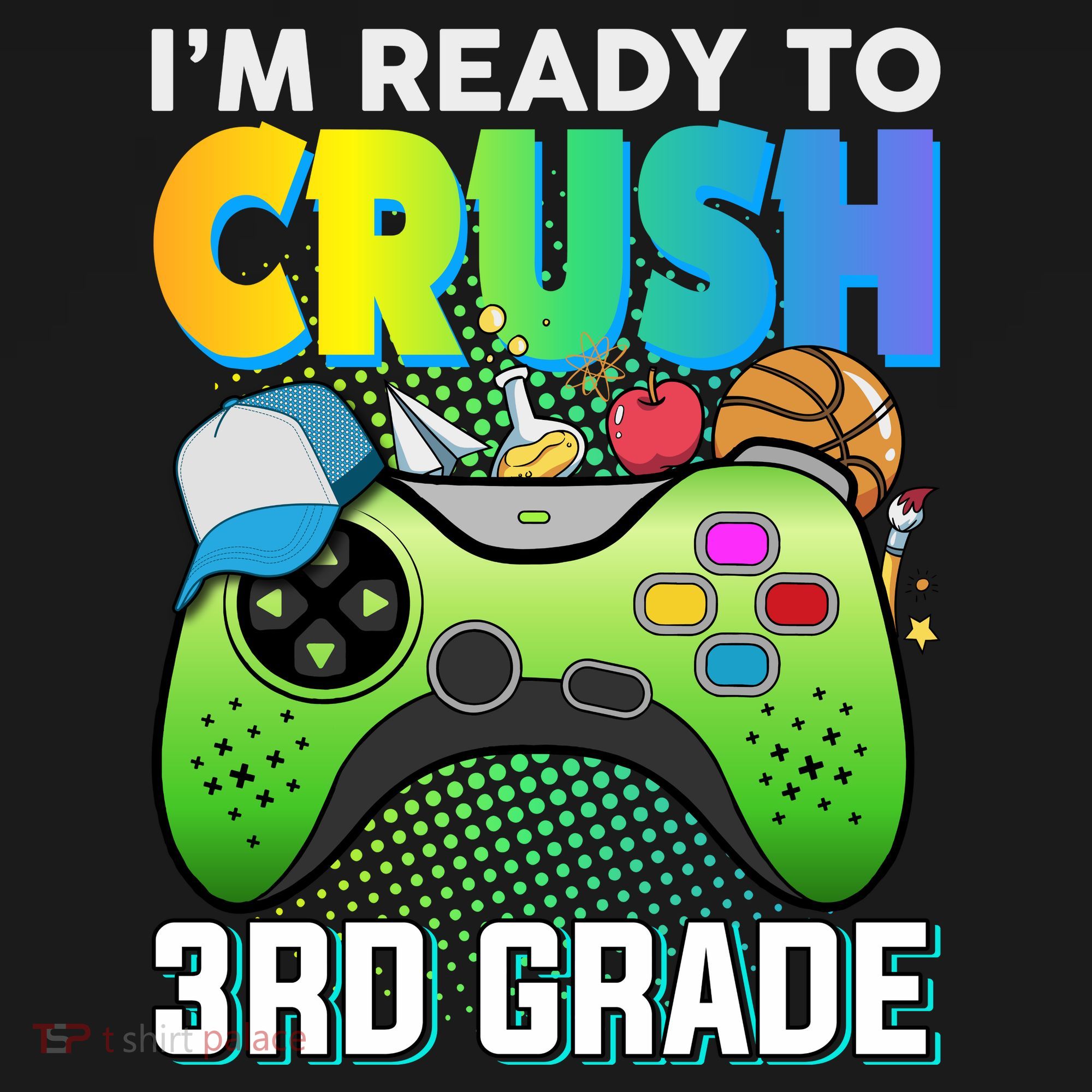 Im Ready To Crush 3rd Grade Back To School Video Game Boy Gift Women's Tank Top