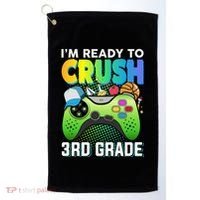 Im Ready To Crush 3rd Grade Back To School Video Game Boy Gift Golf Towel thumb 0