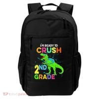 I'm Ready To Crush 2nd Grade Dinosaur Back To School Backpack thumb 0