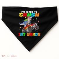 I'm Ready To Crush 1st Grade USA-Made Doggie Bandana thumb 0
