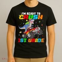 I'm Ready To Crush 1st Grade T-Shirt thumb 3