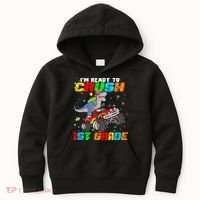 I'm Ready To Crush 1st Grade Kids Hoodie thumb 0