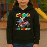 I'm Ready To Crush 1st Grade Kids Hoodie thumb 3