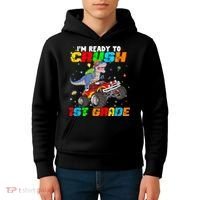 I'm Ready To Crush 1st Grade Kids Hoodie thumb 4