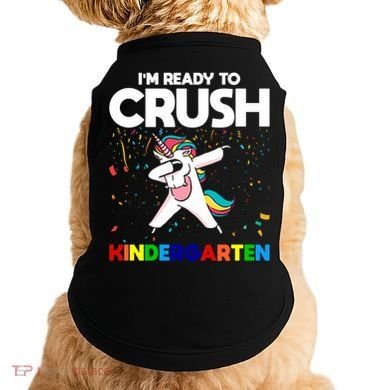 Im Ready To Crush First Grade Eletry School Great Gift Doggie Tank