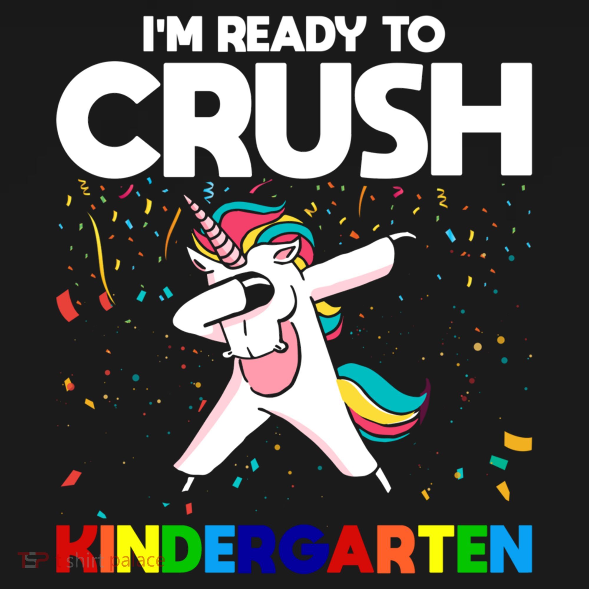 Im Ready To Crush First Grade Eletry School Great Gift Doggie Tank