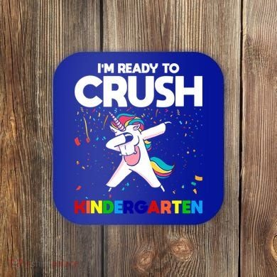 Im Ready To Crush First Grade Eletry School Great Gift Coaster