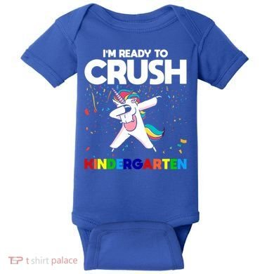 Im Ready To Crush First Grade Eletry School Great Gift Baby Bodysuit