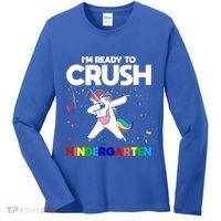 Im Ready To Crush First Grade Eletry School Great Gift Women's Long Sleeve Shirt thumb 0