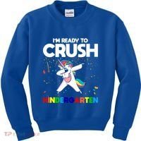Im Ready To Crush First Grade Eletry School Great Gift Kids Sweatshirt thumb 0