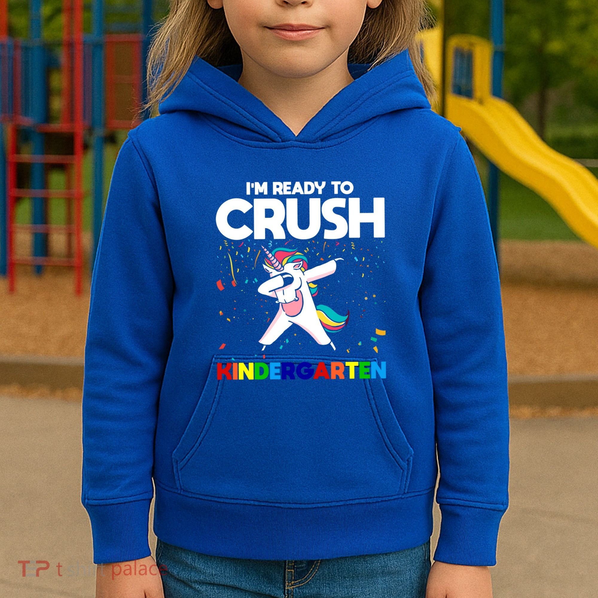 Im Ready To Crush First Grade Eletry School Great Gift Kids Hoodie