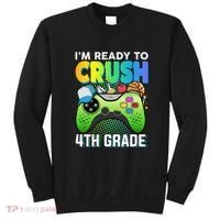 Im Ready To Crush 4th Grade Back To School Video Game Boy Gift Sweatshirt thumb 0
