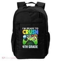 Im Ready To Crush 4th Grade Back To School Video Game Boy Gift Backpack thumb 0