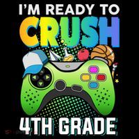 Im Ready To Crush 4th Grade Back To School Video Game Boy Gift Coffee Mug thumb 5