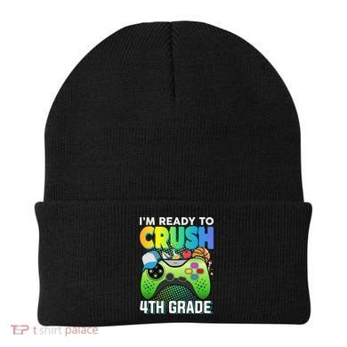 Im Ready To Crush 4th Grade Back To School Video Game Boy Gift Beanie