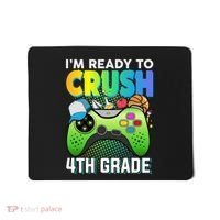 Im Ready To Crush 4th Grade Back To School Video Game Boy Gift Mousepad thumb 0