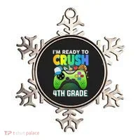 Im Ready To Crush 4th Grade Back To School Video Game Boy Gift Ornament thumb 0