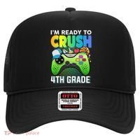 Im Ready To Crush 4th Grade Back To School Video Game Boy Gift Hat thumb 0