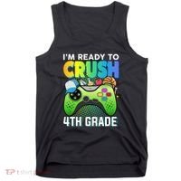 Im Ready To Crush 4th Grade Back To School Video Game Boy Gift Tank Top thumb 0