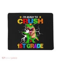 I'm Ready To Crush 1st Grade T Rex Dinosaur Back To School Mousepad thumb 0