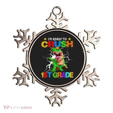 I'm Ready To Crush 1st Grade T Rex Dinosaur Back To School Ornament