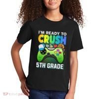 Im Ready To Crush 5th Grade Back To School Video Game Boy Gift Kids T-Shirt thumb 2